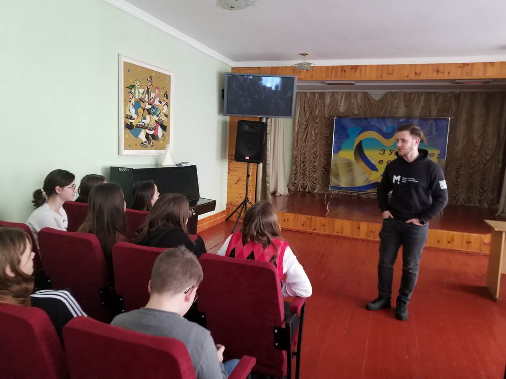 Зустріч з молодіжним мером Тернополя Назарієм Мельничуком