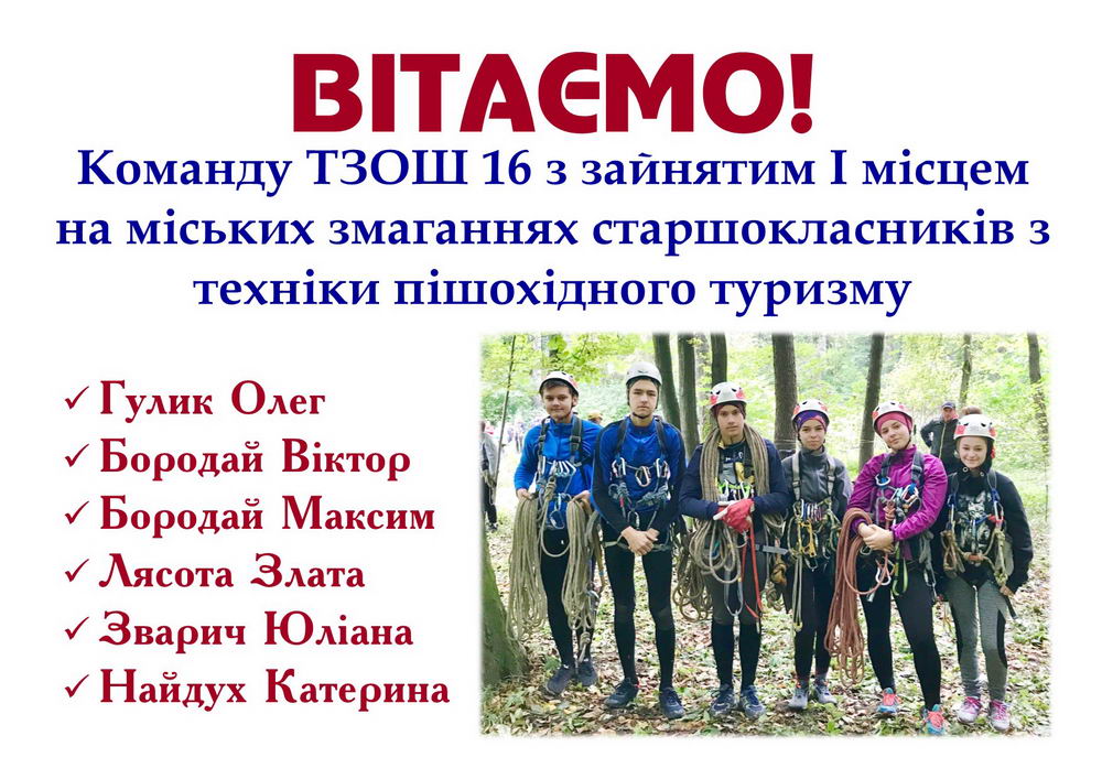 ВІТАЄМО!